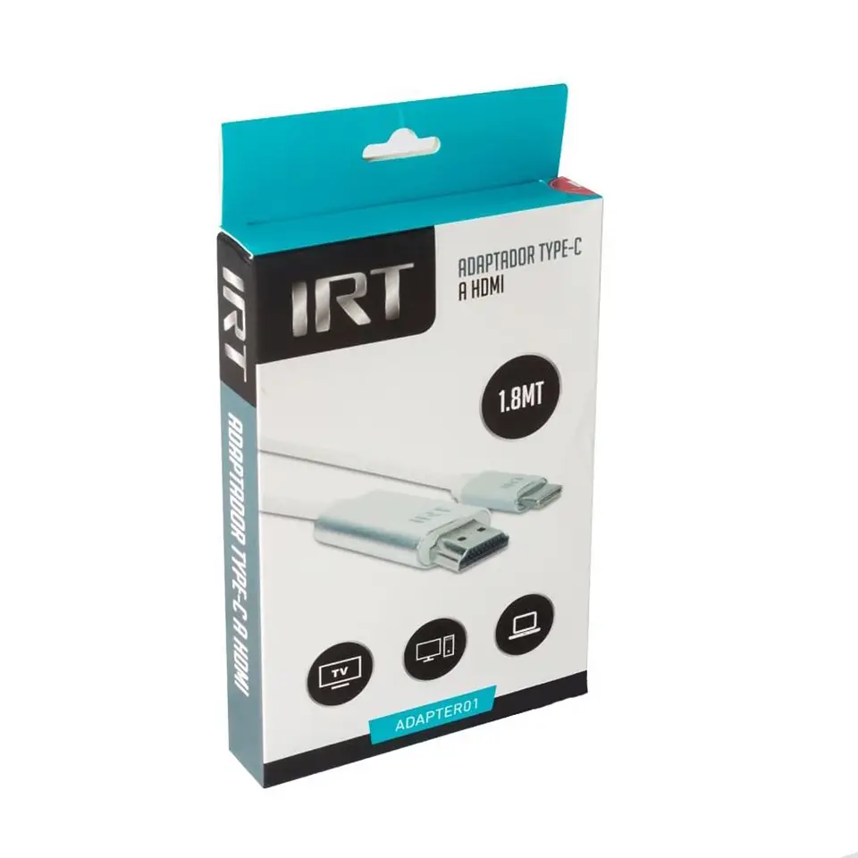 Cable Adaptador Irt Type C A Hdmi 4k IRT - ElectroMundo. 3