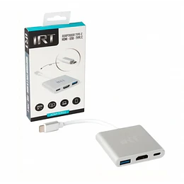 Cable Adaptador Tipo C A Usb Hdmi Tipo C IRT - ElectroMundo