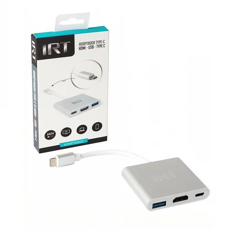 Cable Adaptador Tipo C A Usb Hdmi Tipo C IRT - ElectroMundo