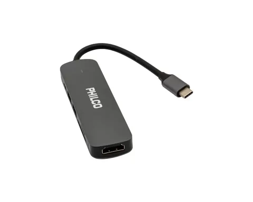 Hub Adaptador Usb C 6 En 1 Philco - ElectroMundo. 4