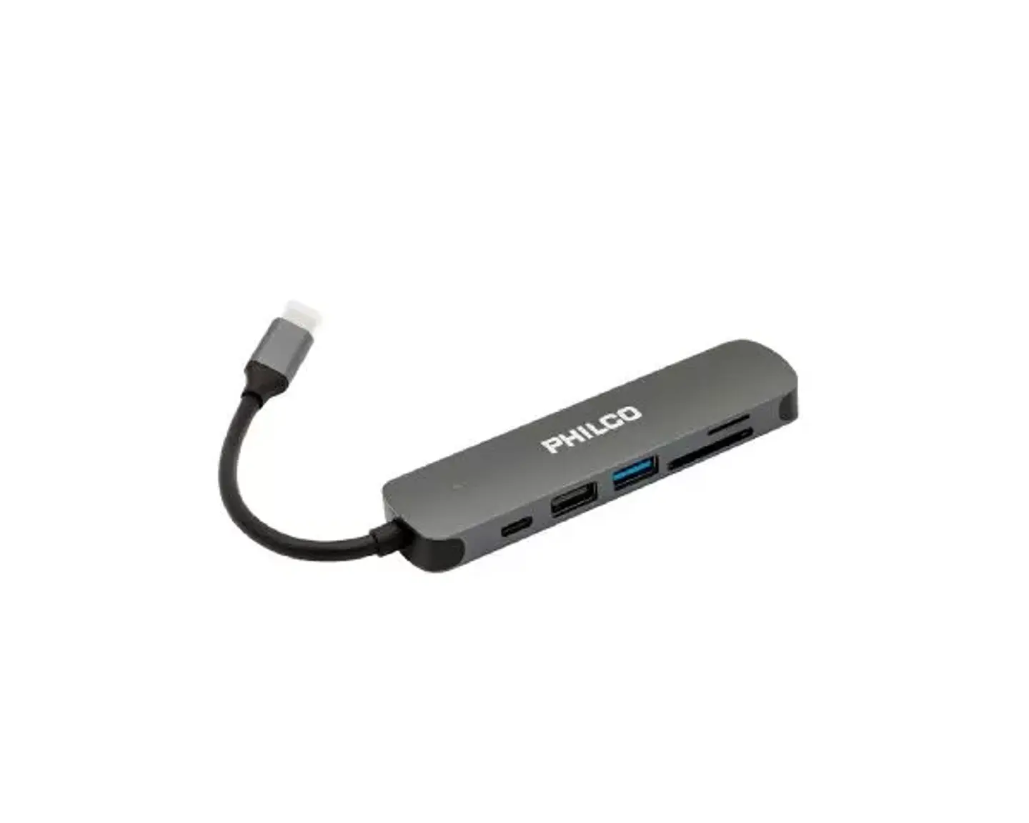 Hub Adaptador Usb C 6 En 1 Philco - ElectroMundo. 2