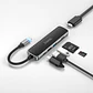 Adaptador 6 en 1 HOCO HB24 - ElectroMundo. - Miniatura 2