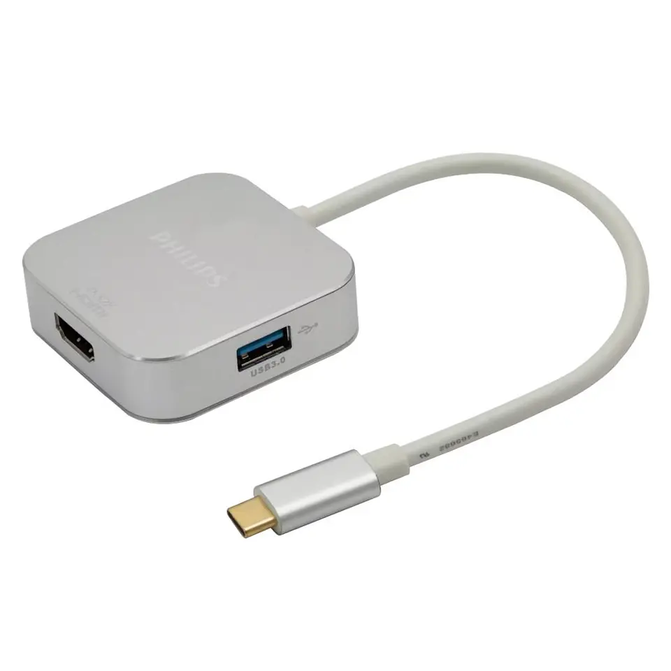 Hub USB-C 4 en 1 Philips - ElectroMundo.  2