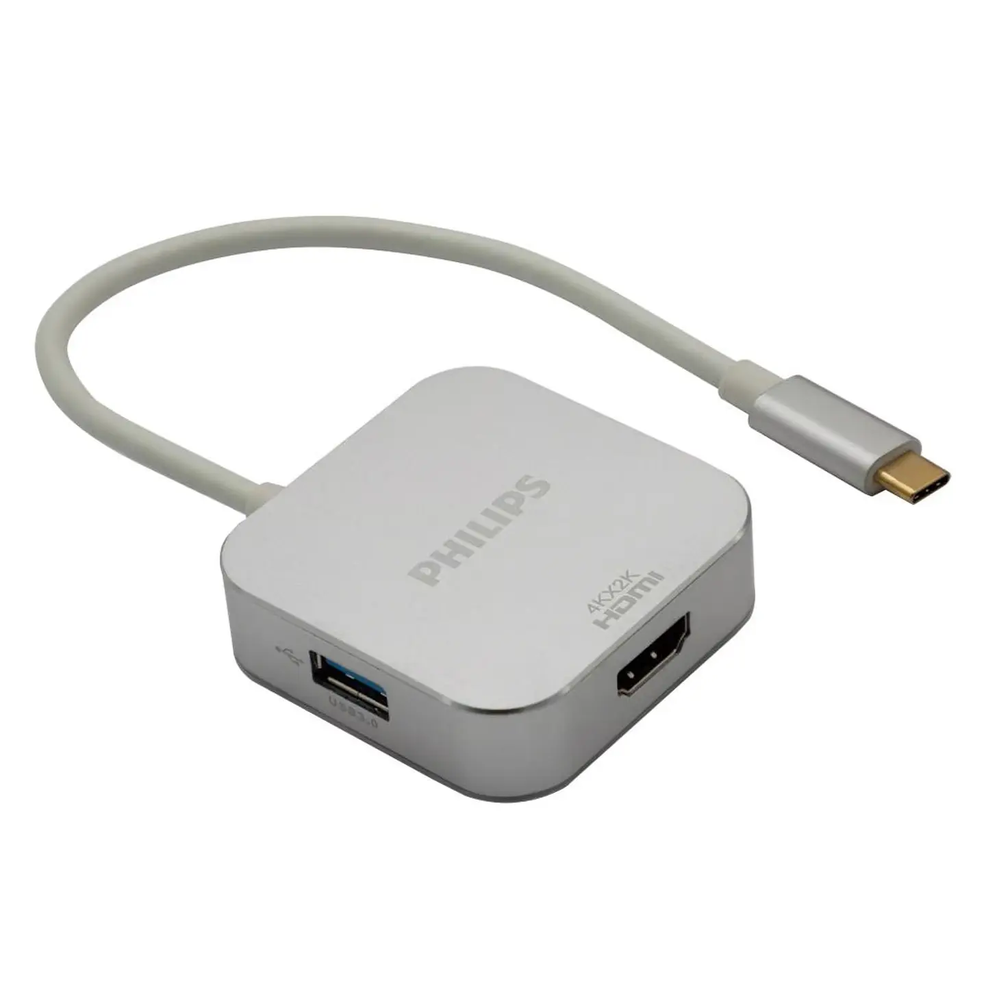 Hub USB-C 4 en 1 Philips - ElectroMundo.  4