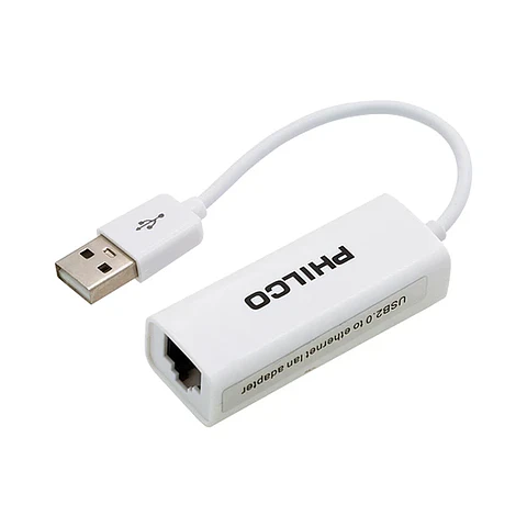 Adaptador Philco USB 2.0 A Cable de Red RJ45 R0081 - ElectroMundo 