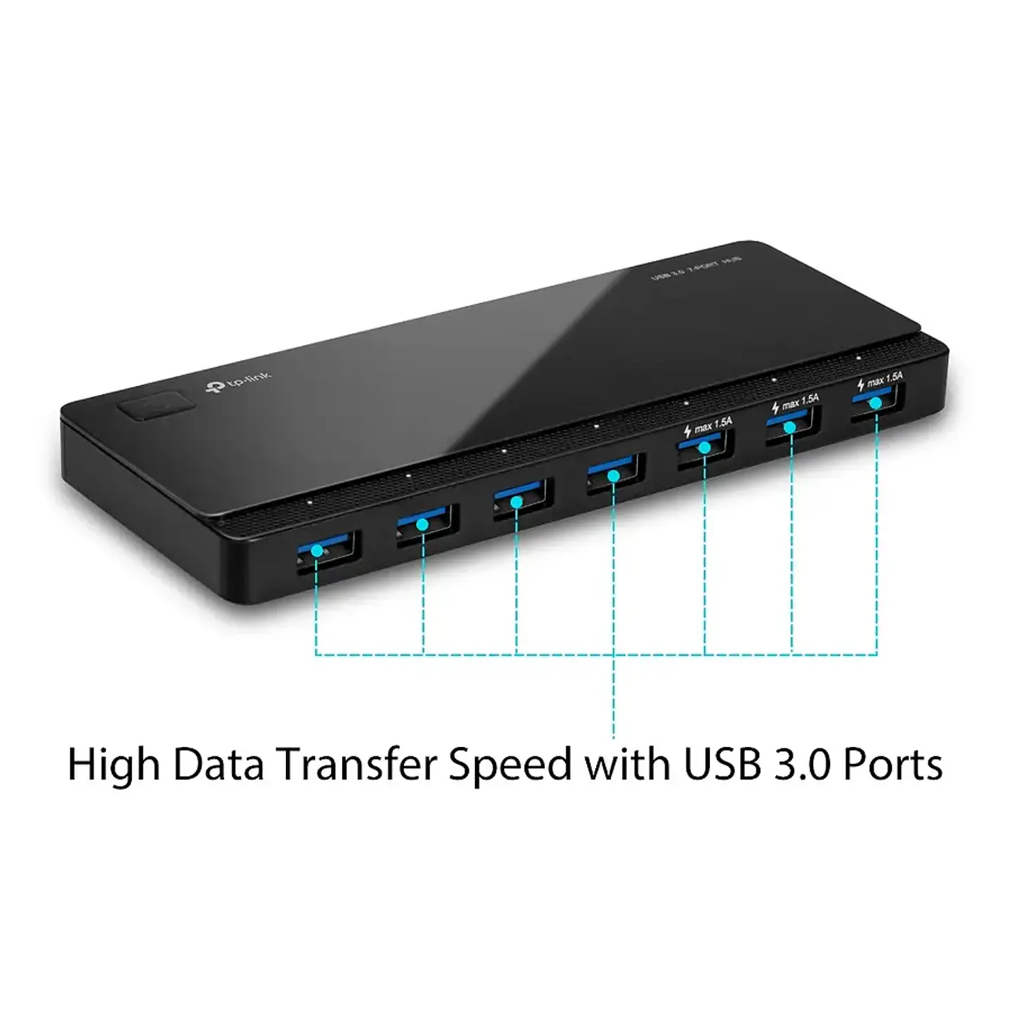 Hub de 7 Puertos USB 3.0 TP-link UH700  - ElectroMundo. 3