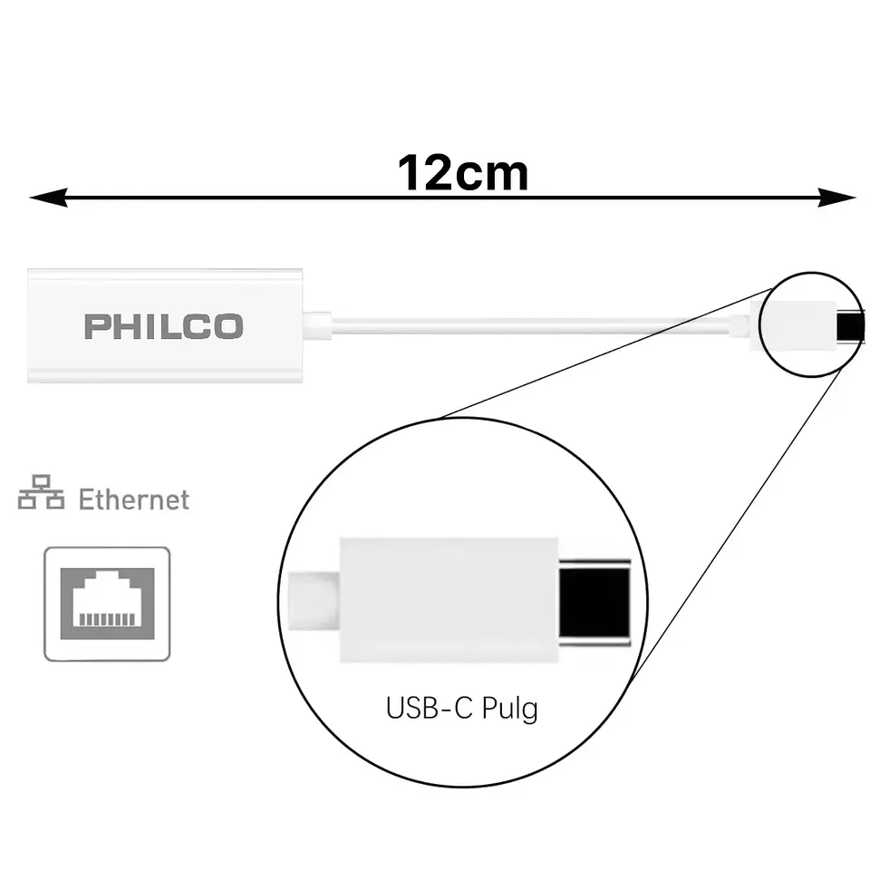 Adaptador Phico Tipo C - ElectroMundo.  2