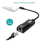 Adaptador Usb C 3.0 Rj45 Gigabit Ethernet 10/100/1000 Mbps - ElectroMundo  - Miniatura 2