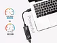 Adaptador Usb C 3.0 Rj45 Gigabit Ethernet 10/100/1000 Mbps - ElectroMundo  - Miniatura 3