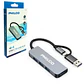 Adaptador 4 en 1 PHILCO USB-C a puerto USB HUB - ElectroMundo. - Miniatura 1