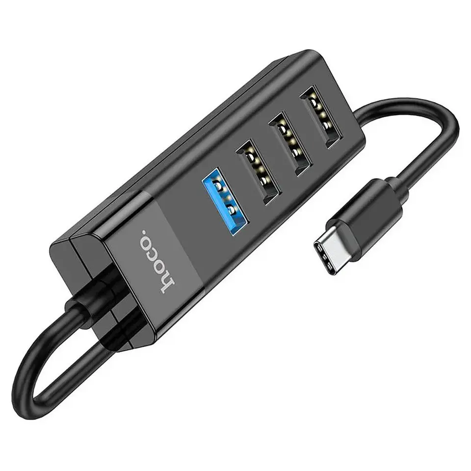  Hub Tipo C 4 Puerto Usb 3.0 y 3 USB 2.0 HOCO - ElectroMundo. 2