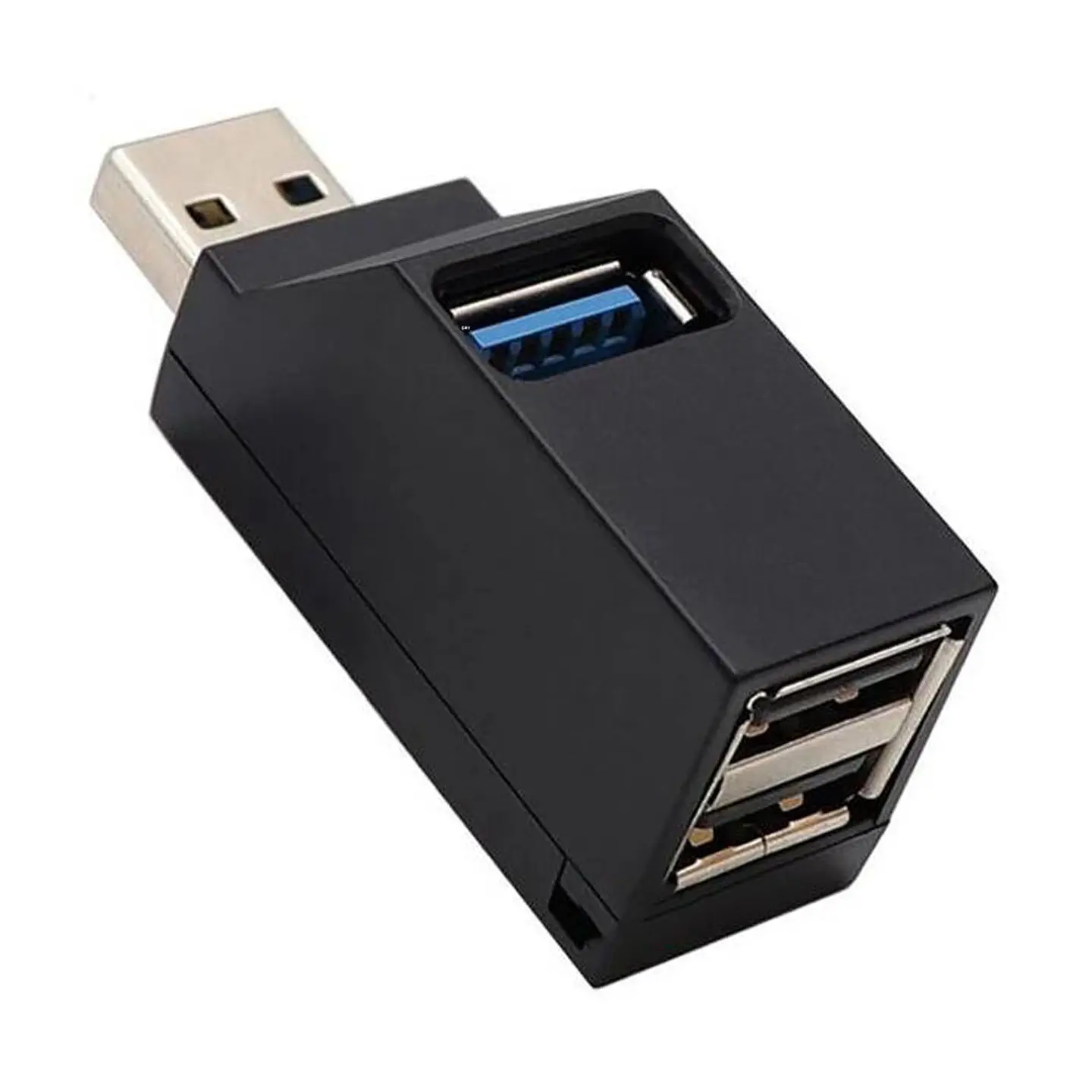 Mini Adaptador HUB USB 3.0 - ElectroMundo  1