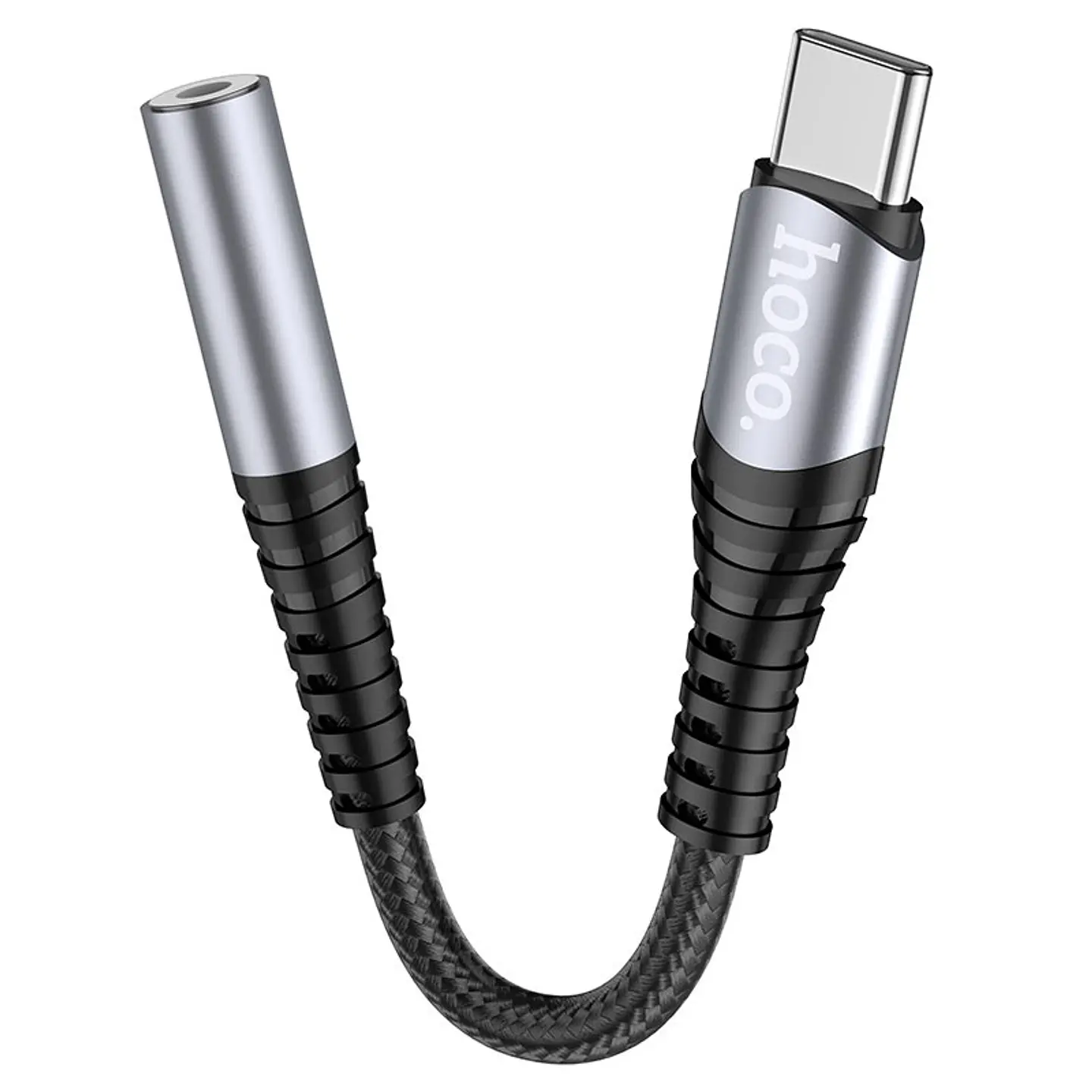 Adaptador Hoco de audio Tipo-C a auxiliar 3.5 - ElectroMundo  2
