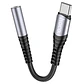 Adaptador Hoco de audio Tipo-C a auxiliar 3.5 - ElectroMundo  - Miniatura 2