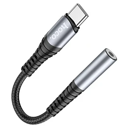 Adaptador Hoco de audio Tipo-C a auxiliar 3.5 - ElectroMundo 