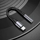 Adaptador Hoco de audio Tipo-C a auxiliar 3.5 - ElectroMundo  - Miniatura 3