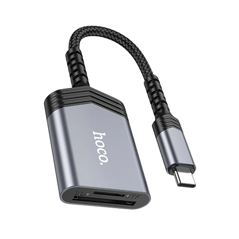 Lector de Tarjetas HOCO UA25 Tipo C - ElectroMundo.