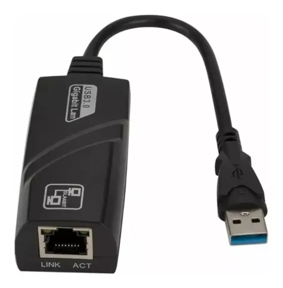 Adaptador Usb C 3.0 Rj45 Gigabit Ethernet 10/100/1000 Mbps - ElectroMundo  1