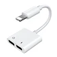 Adaptador Audio Y Carga Lightning Compatible Con iPhone - ElectroMundo  - Miniatura 1