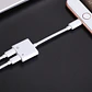 Adaptador Audio Y Carga Lightning Compatible Con iPhone - ElectroMundo  - Miniatura 3