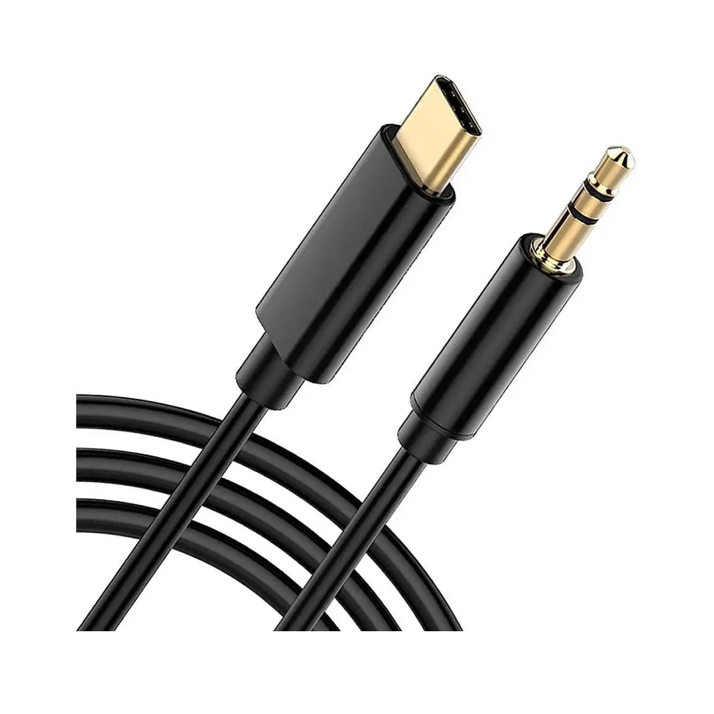 Cable De Audio Auxiliar USB C A Jack 3.5 - ElectroMundo 1
