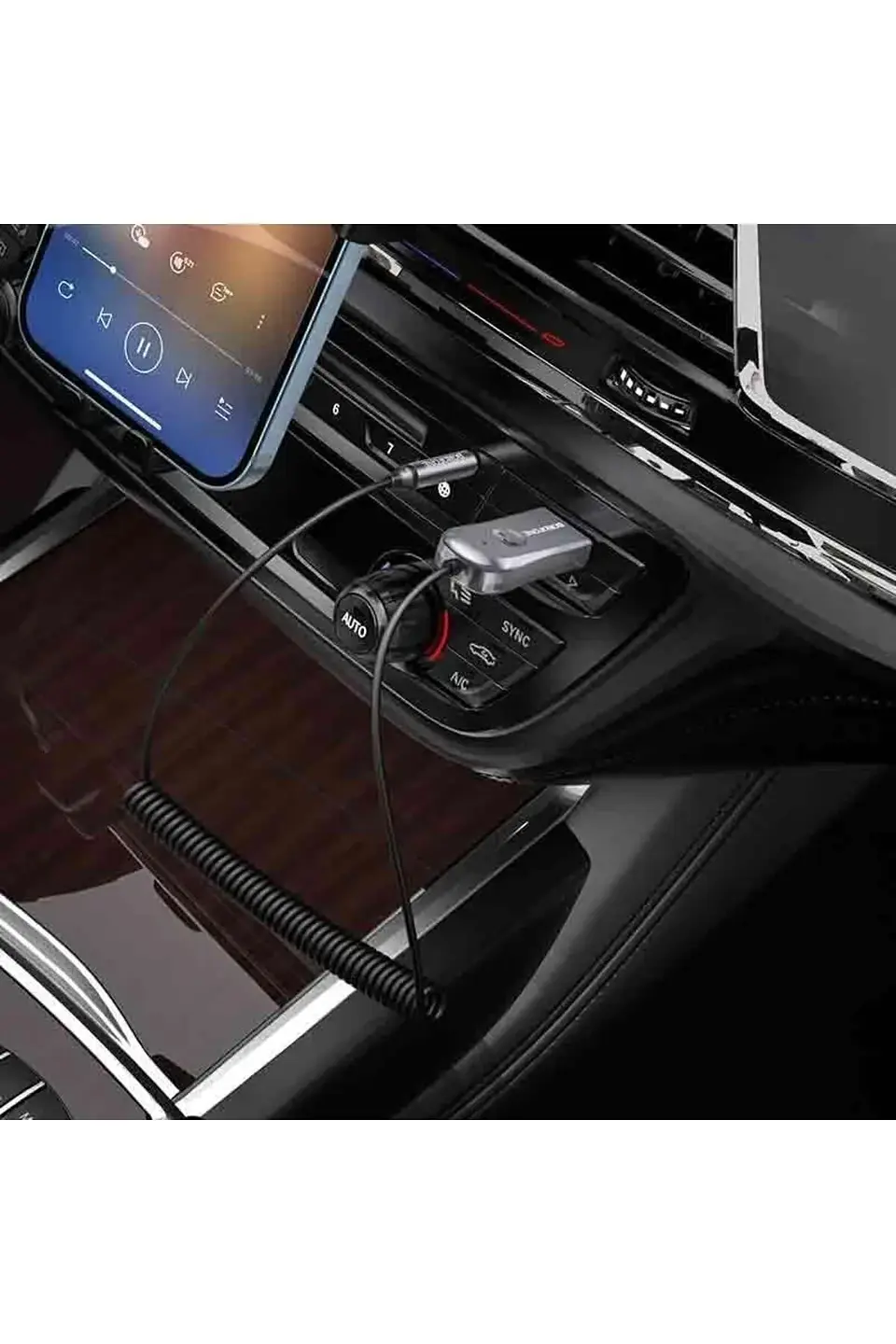 Receptor Bluetooth Auto Usb A Auxiliar 3.5mm - ElectroMundo. 3