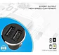 Cargador Auto 2 Usb 2.1amp + Cable Para iPhone - ElectroMundo. - Miniatura 4
