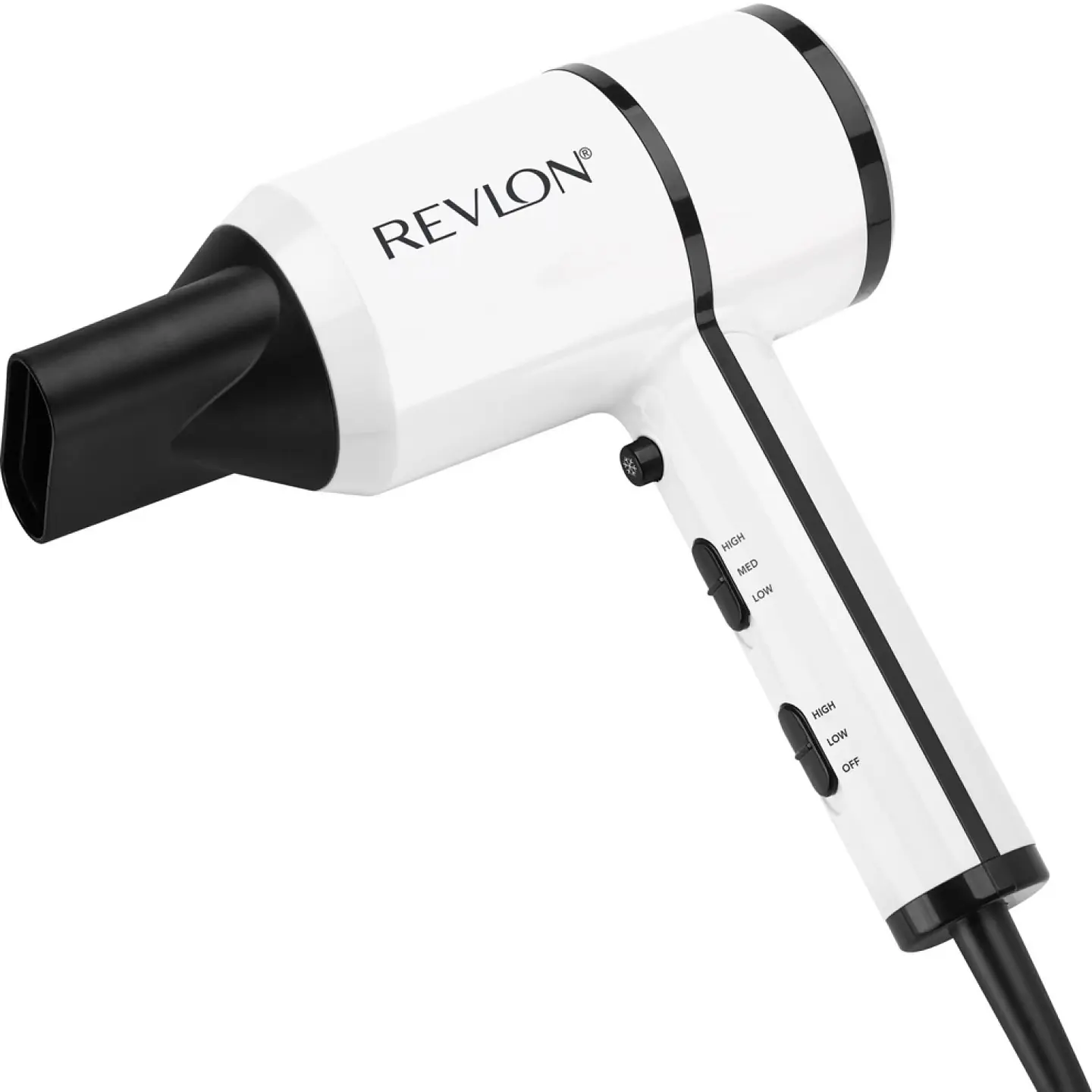 Secador de Pelo Tecnología Crystal Blanco - ElectroMundo  2