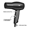  Secadora de Cabello Revlon Compacta Negro - ElectroMundo 