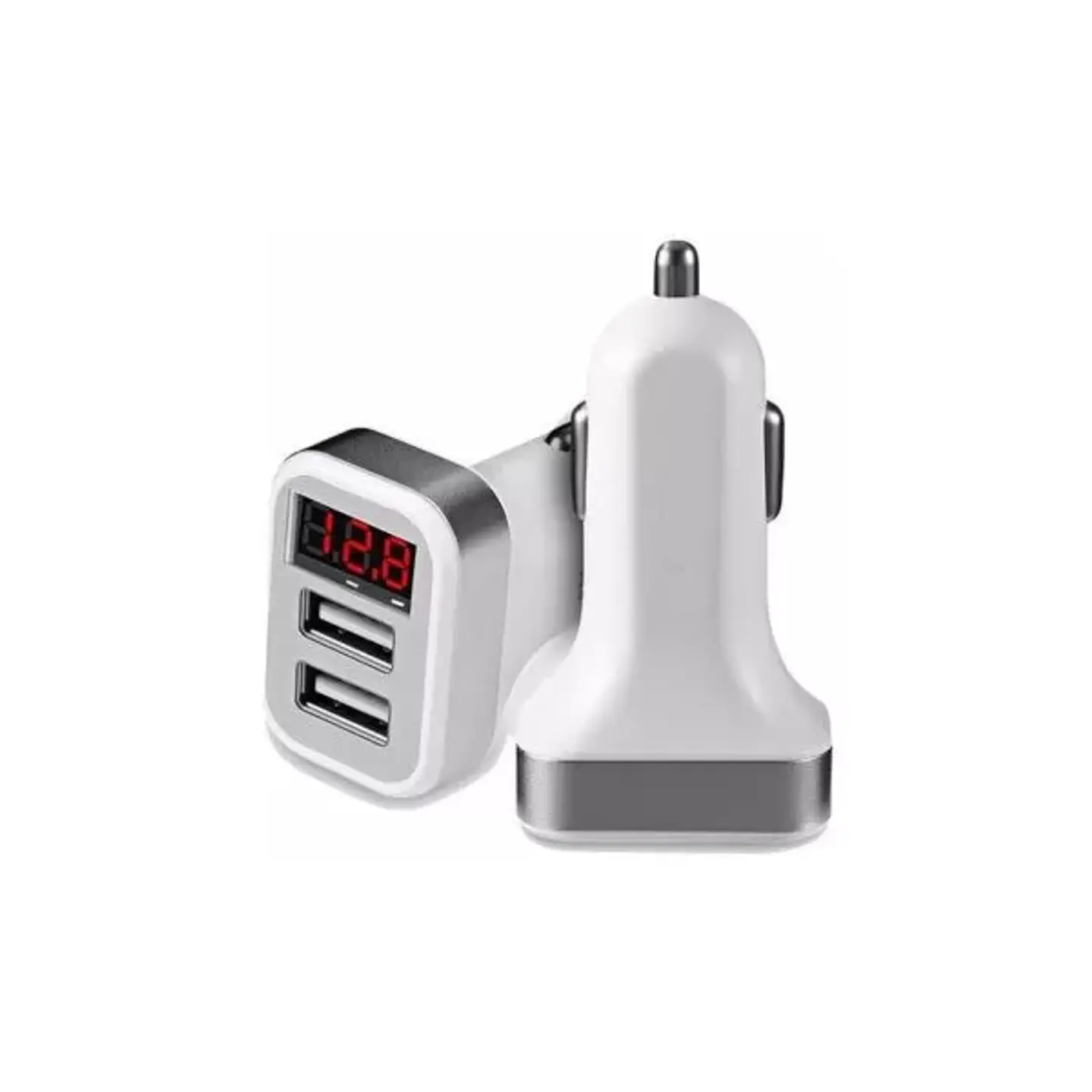 Cargador de auto Philco doble usb con pantalla led 3.1 A - ElectroMundo. 2