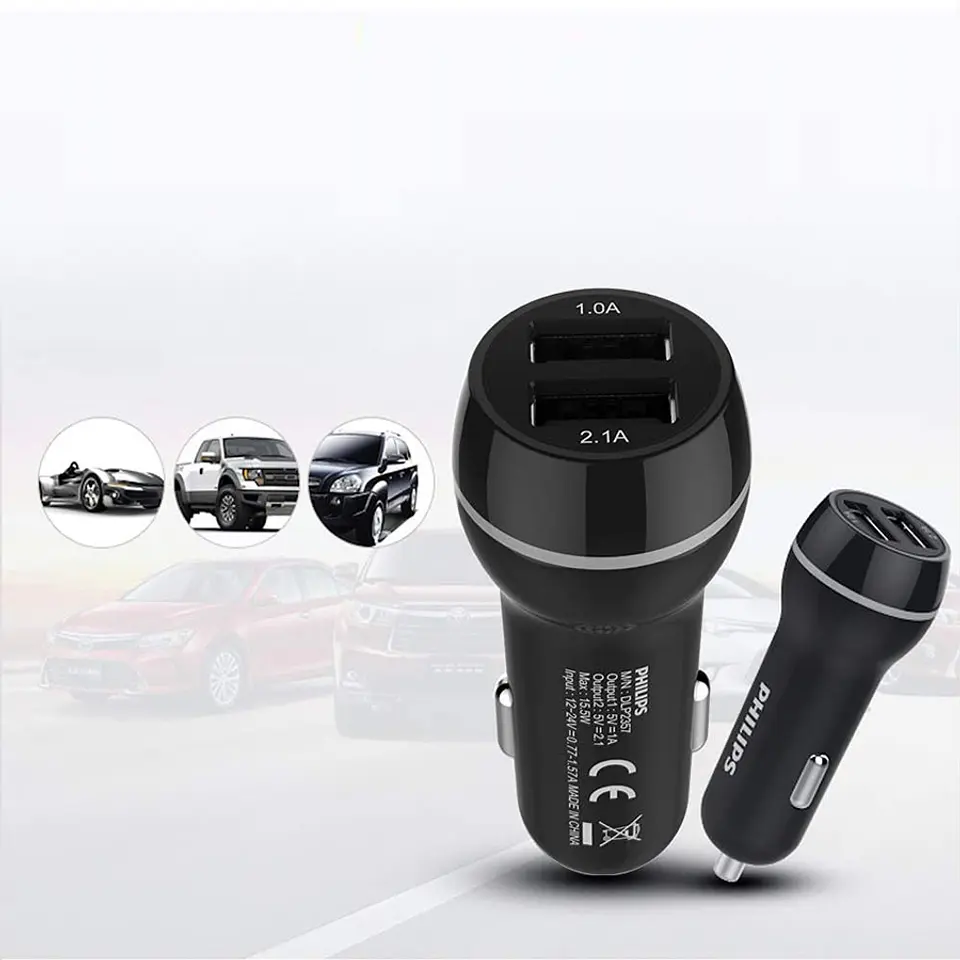 Cargador para Auto Philips - ElectroMundo. 3
