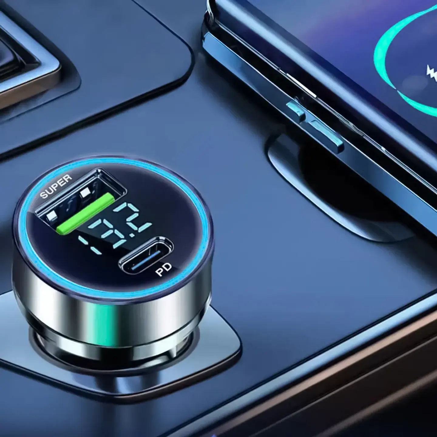 Cargador de Auto Philco USB-C - ElectroMundo. 3