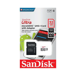 Micro SD Sandisk Ultra 32GB - ElectroMundo.