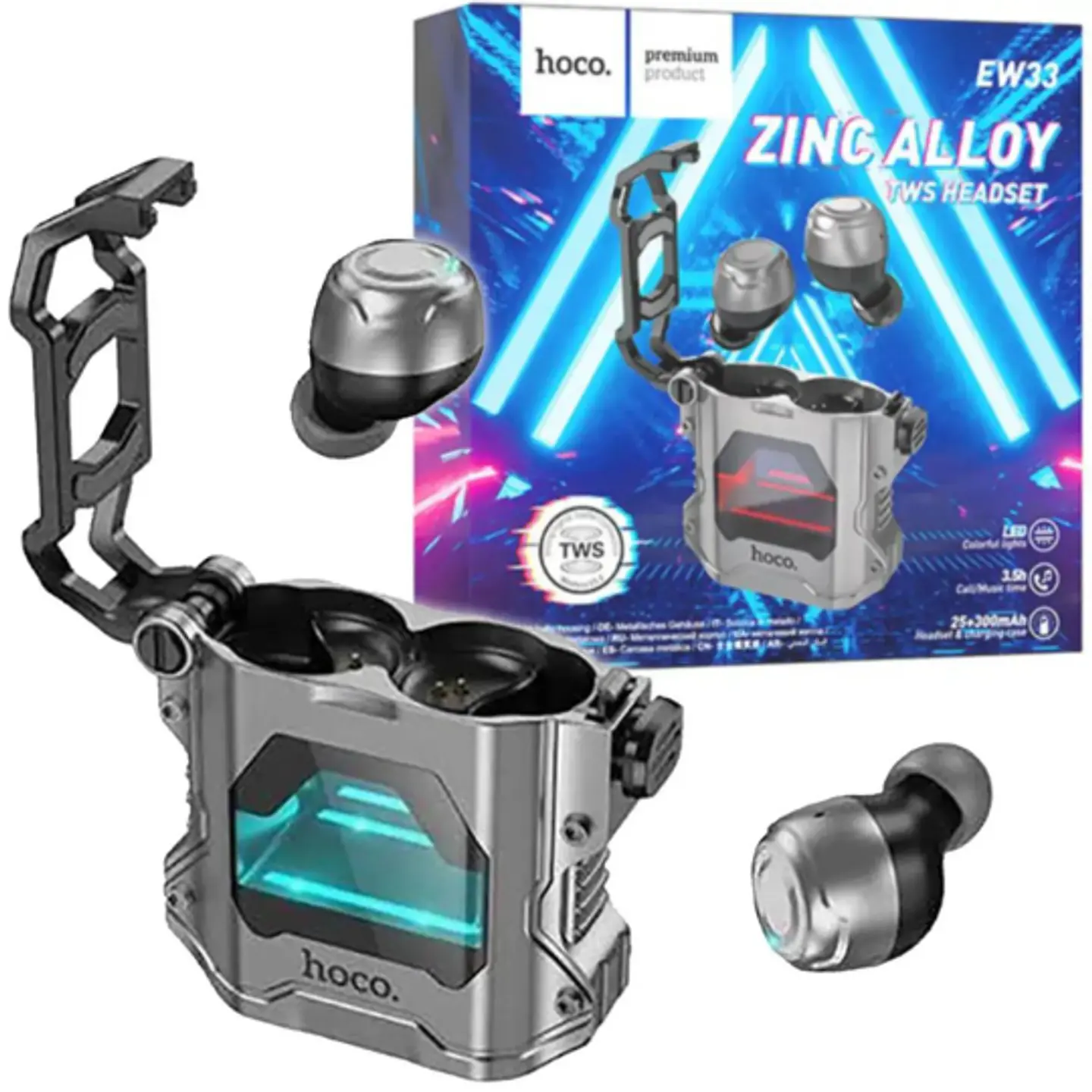 Audifonos Hoco EW33 Zinc Alloy- ElectroMundo 4