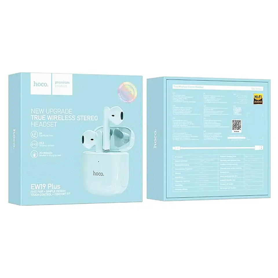 Audífonos True Wireless Headset EW19PLUS- ElectroMundo 2