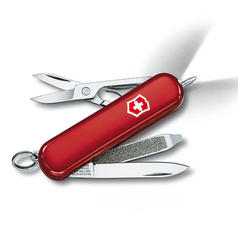 Navaja Signature Lite roja - ElectroMundo