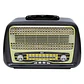 Parlante IRT Retro con Bluetooth y Sintonizador de Radio FM/AM/SW - ElectroMundo - Miniatura 1