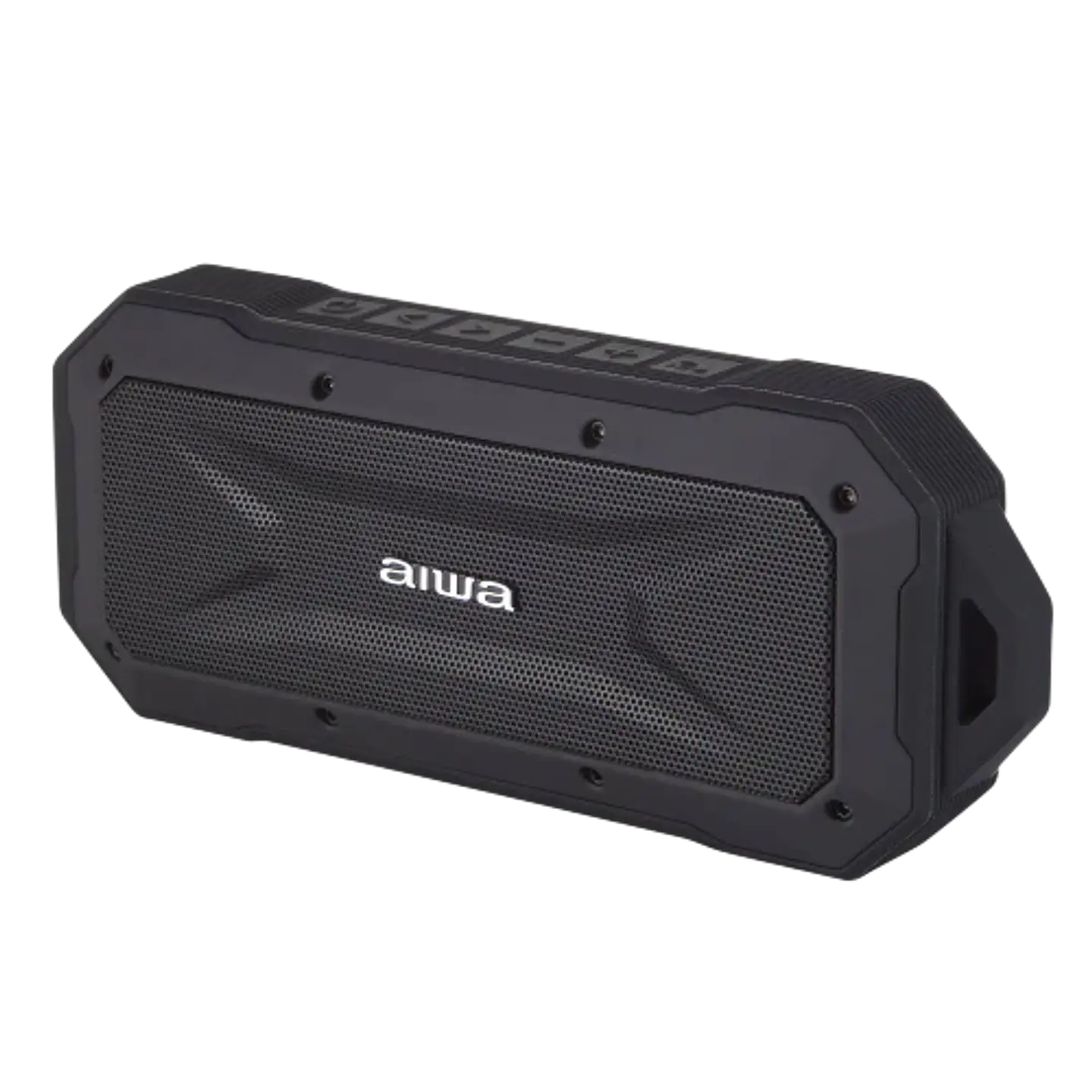 Parlante Bluetooth Aiwa X Black Resistente al Agua - ElectroMundo  1