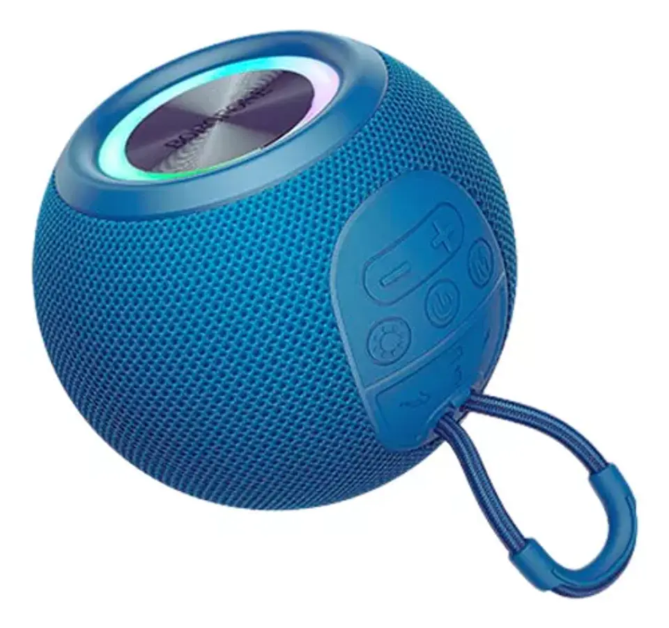 Parlante Borofone BR23 Rosado/ Azul - ElectroMundo 3