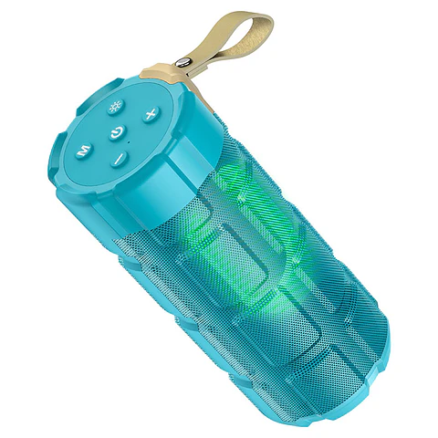 Parlante Hoco HC7 Pleasant sports Bluetooth Azul Eléctrico - ElectroMundo
