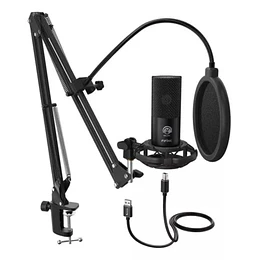 Micrófono Fifine T669 Condensador con Brazo Soporte - ElectroMundo