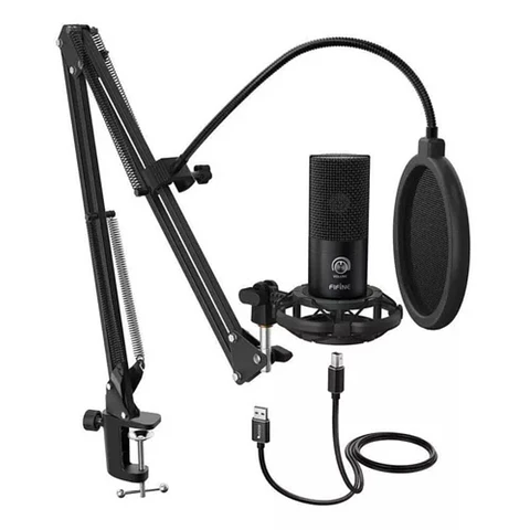 Micrófono Fifine T669 Condensador con Brazo Soporte - ElectroMundo