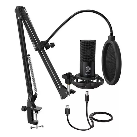 Micrófono Fifine T669 Condensador con Brazo Soporte - ElectroMundo