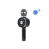 Micrófono Karaoke Parlante Bluetooth Luces Color Negro - ElectroMundo