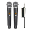 Pack de Micrófonos Inalámbricos UHF - ElectroMundo 