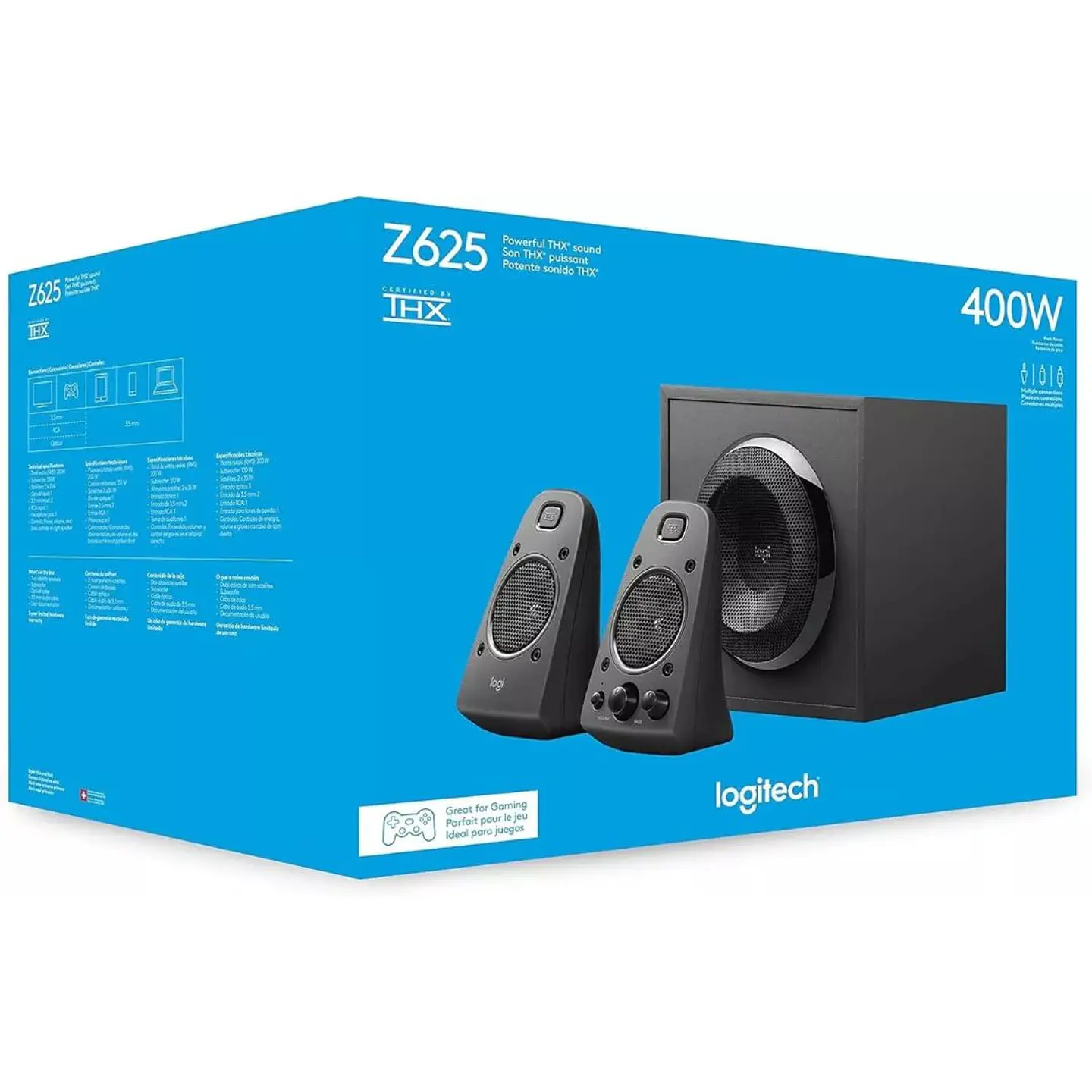Altavoz Logitech Z625 400W - ElectroMundo 3