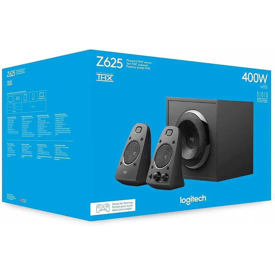 Altavoz Logitech Z625 400W - ElectroMundo 3