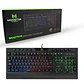 Teclado Gamer Membrana Monster Inception RGB Anti-Ghosting - ElectroMundo - Miniatura 1