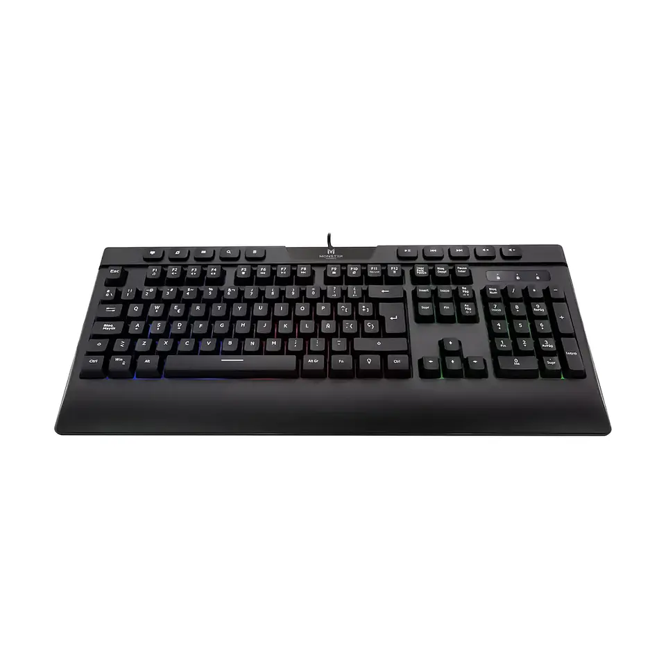 Teclado Gamer Membrana Monster Inception RGB Anti-Ghosting - ElectroMundo 2