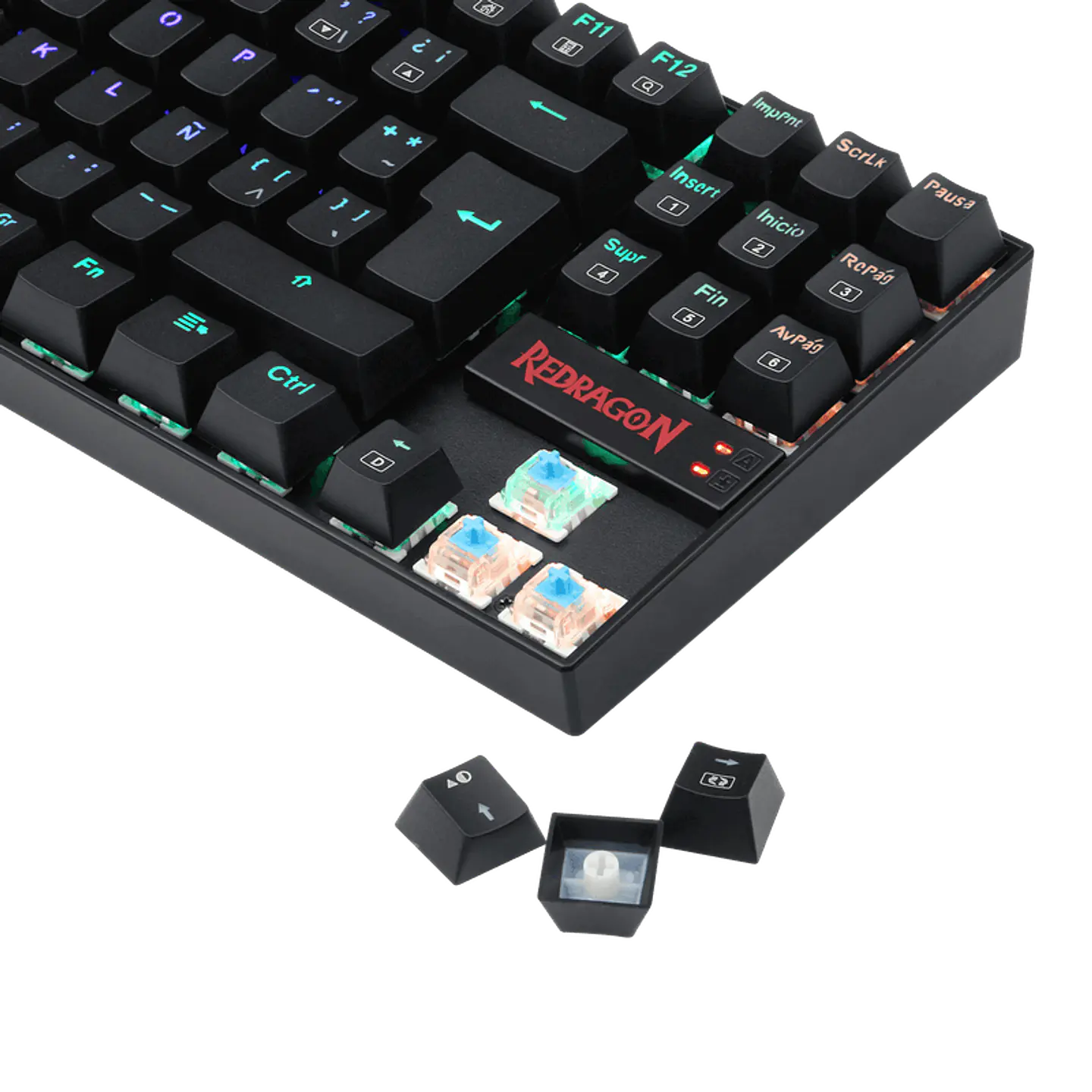 REDRAGON Teclado Gamer KUMARA K552-KR Mecánico - ElectroMundo 3